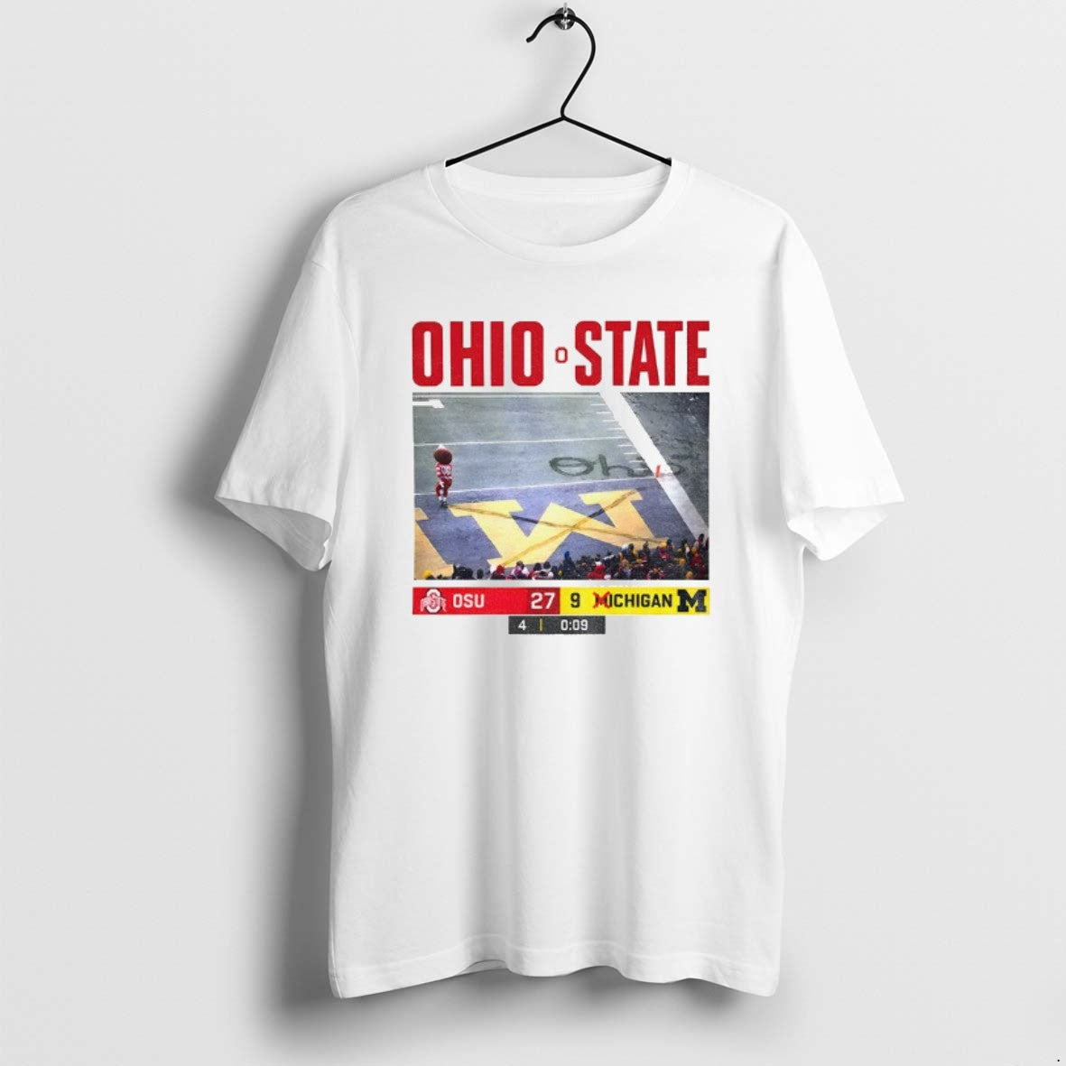 Official Brutus Ohio State Snow Fan Brutus Vs Michigan Game Day Erase The M T-Shirts, Hoodie, Sweatshirt | InkRitualCo.com