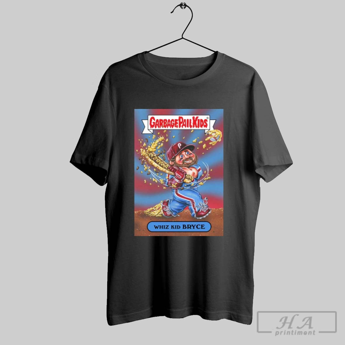 Official Bryce Harper Philadelphia Phillies Garbage Pail Kids Whiz Kid Bryce Parody Poster T-Shirts, Hoodie, Sweatshirt