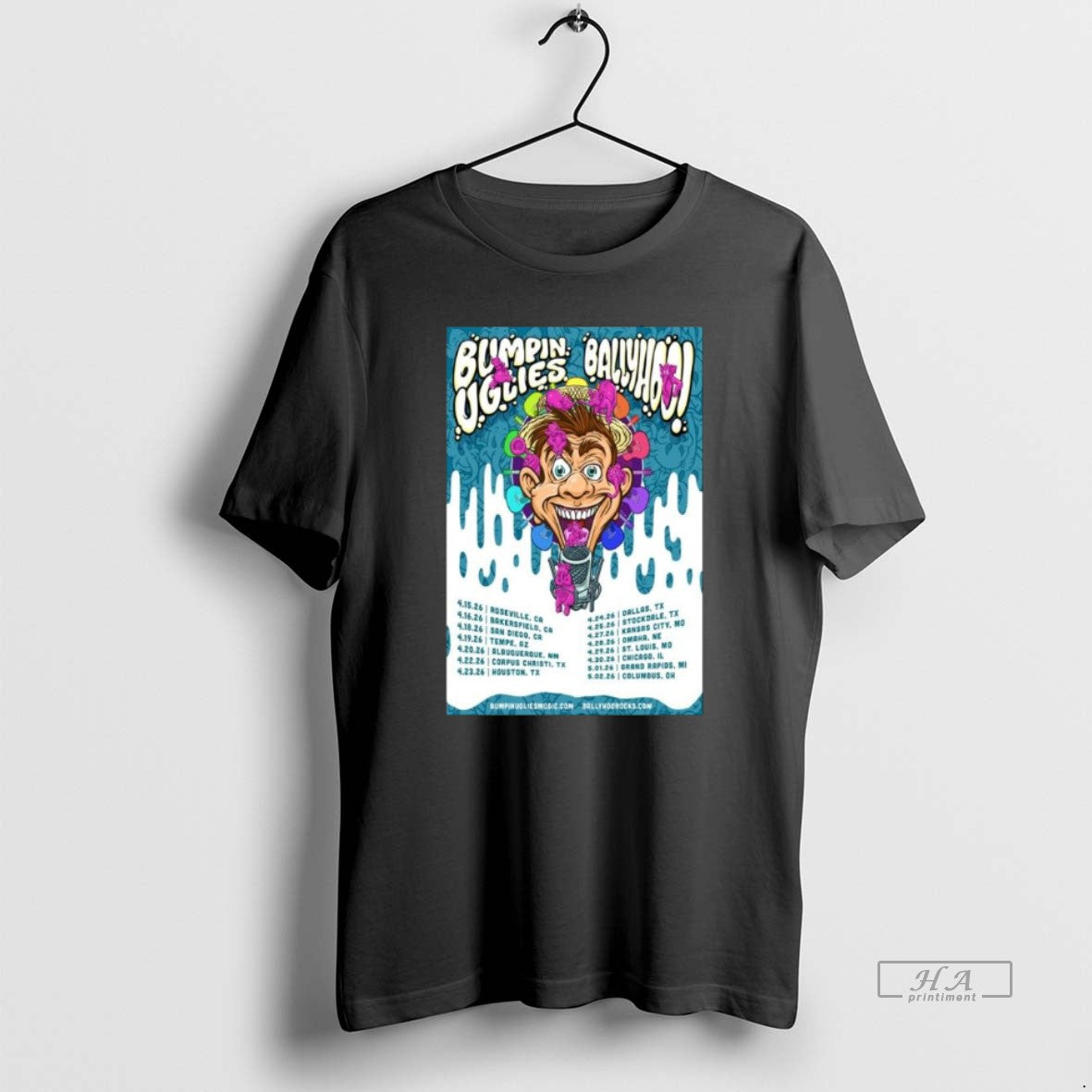 Official Bumpin Uglies And Ballyhoo Usa Tour 2026 T-Shirts, Hoodie, Sweatshirt | InkRitualCo.com