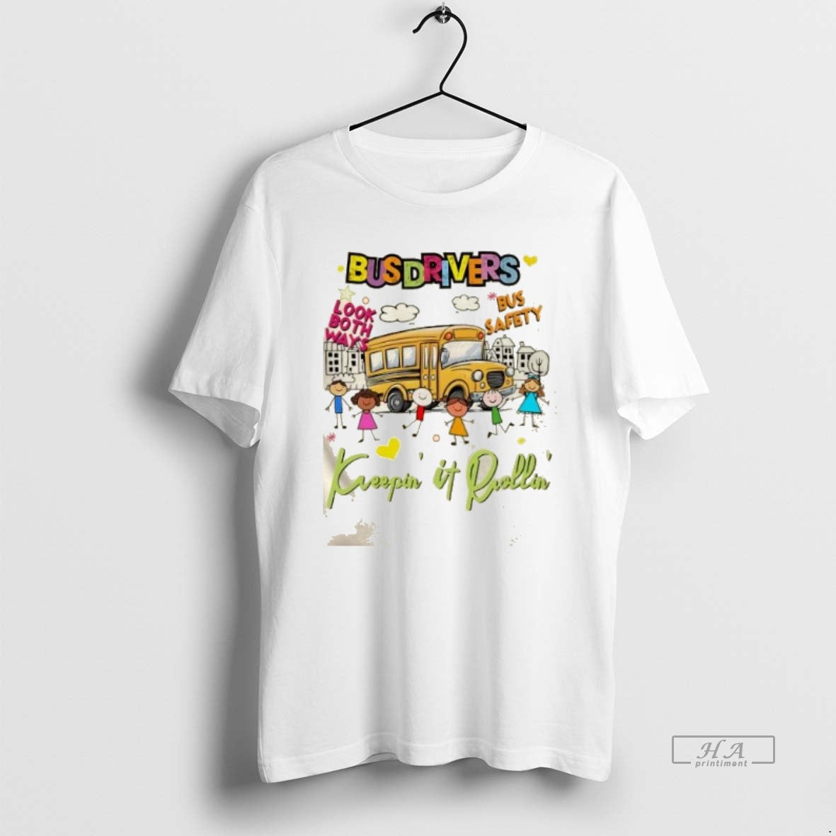 Official Bus Driver Look Both Ways Bus Safety Keepin It Rollin T-Shirts, Hoodie, Sweatshirt | InkRitualCo.com