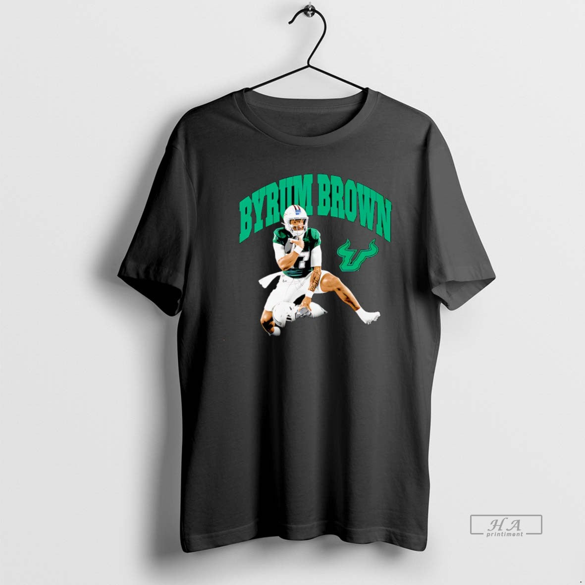 Official Byrum Brown South Florida Bulls Hurdle Drop Christmas T-Shirts, Hoodie, Sweatshirt | InkRitualCo.com