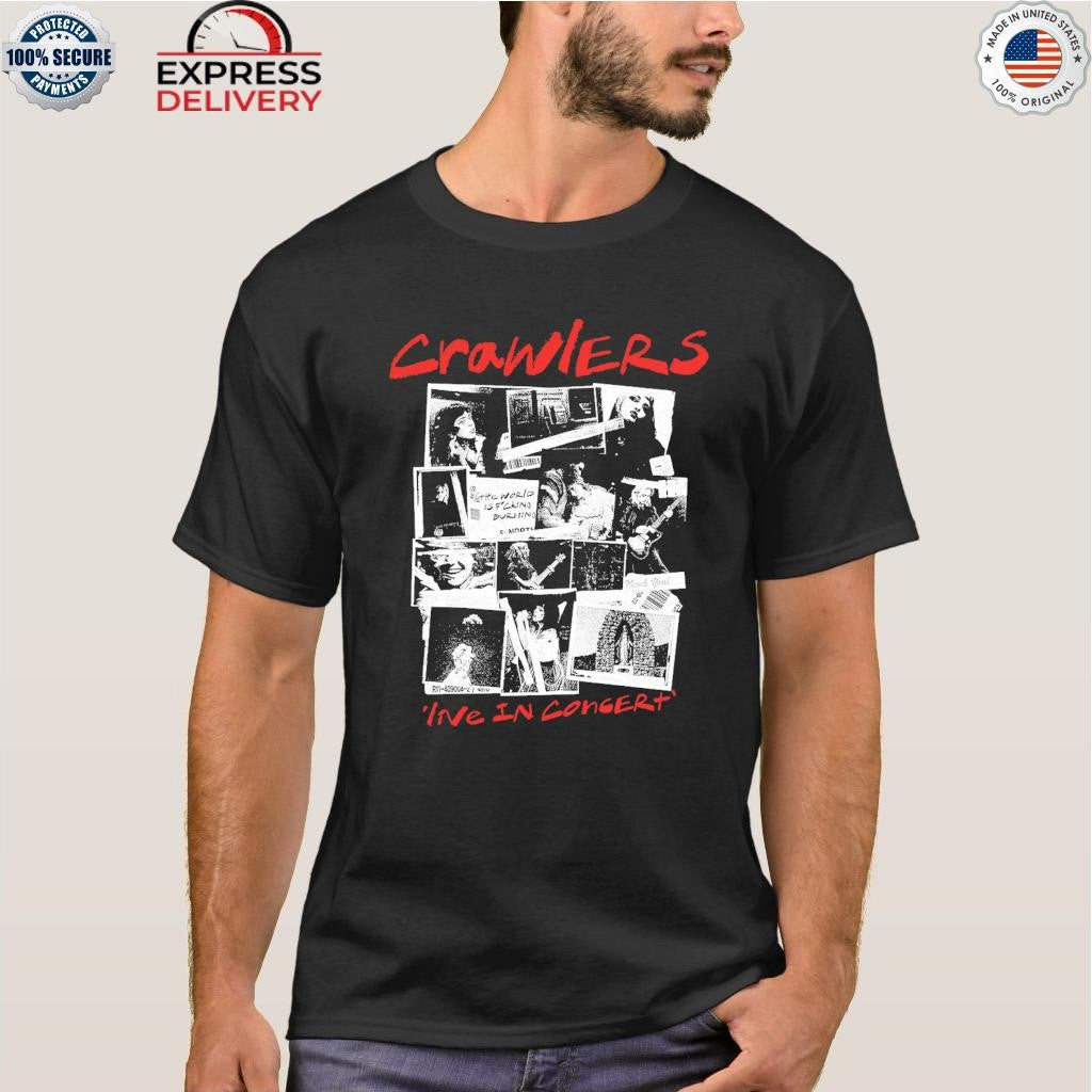 CRAWLERS Cross Live In Concert Shirt