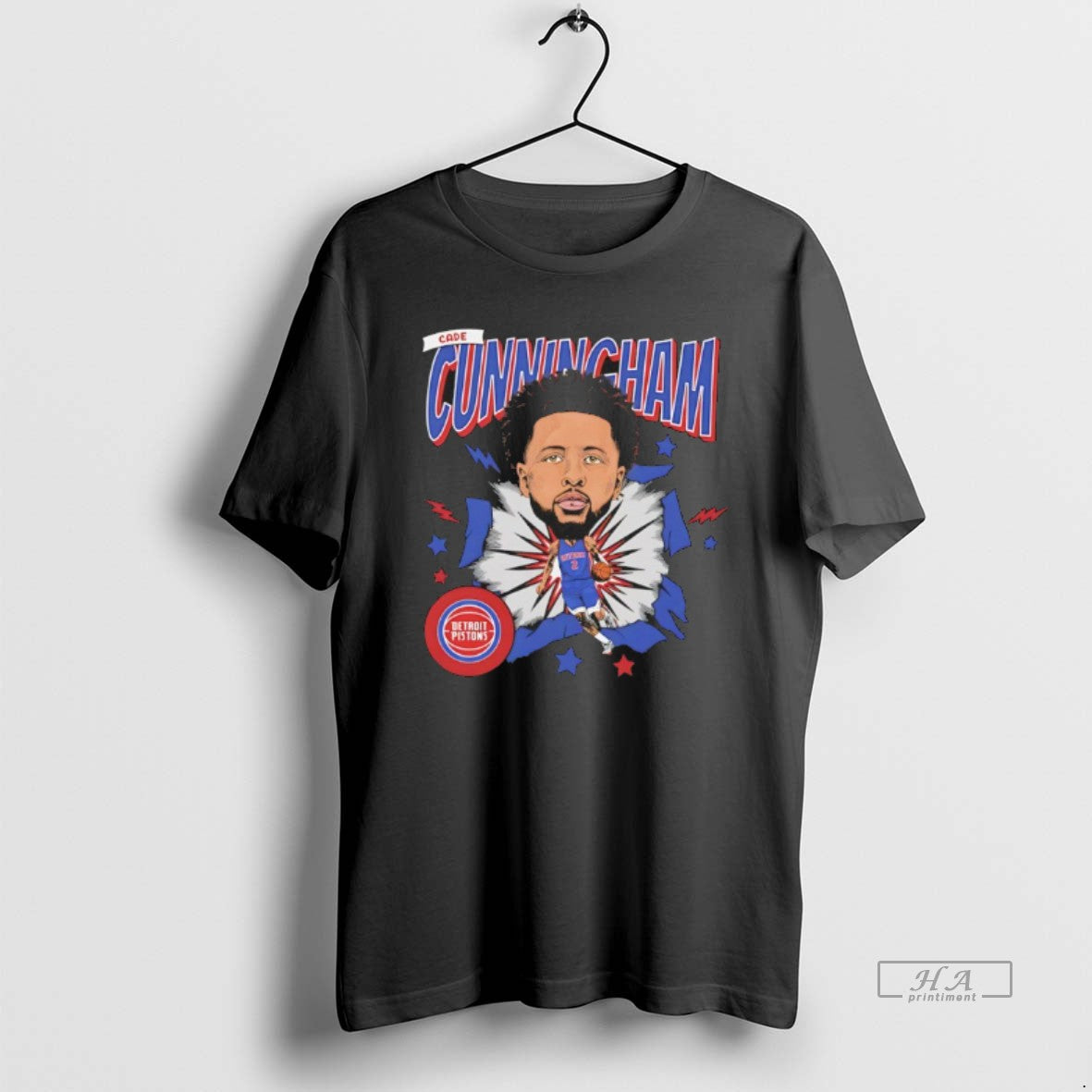 Official Cade Cunningham Detroit Pistons Nba Player Caricature Comic T-Shirts, Hoodie, Sweatshirt | InkRitualCo.com