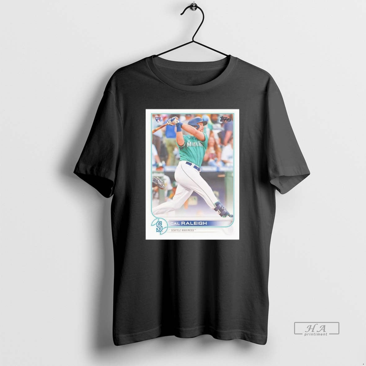 Official Cal Raleigh Trading Card Player Seattle Mariners T-Shirts, Hoodie, Sweatshirt | InkRitualCo.com