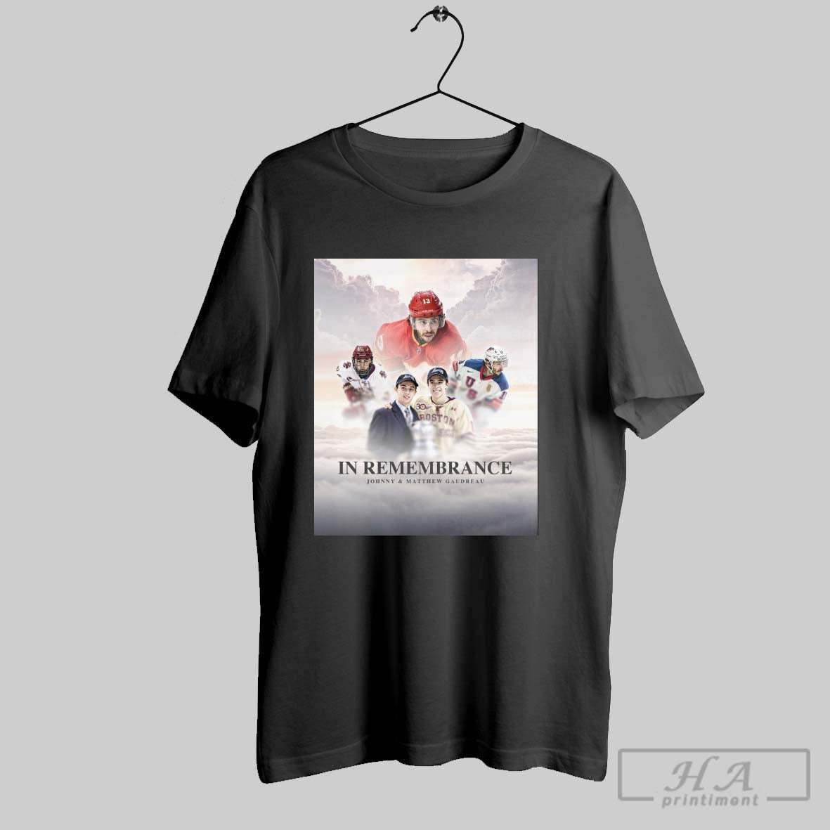 Official Calgary Flames In Remembrance Johnny And Matthew Gaudreau 2025 Poster T-Shirts, Hoodie, Sweatshirt | InkRitualCo.com
