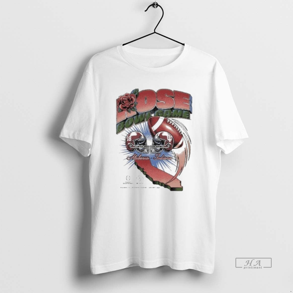 Official California Map Rose Bowl Game 2026 Alabama Vs Indiana Vintage Matchup T-Shirts, Hoodie, Sweatshirt | InkRitualCo.com