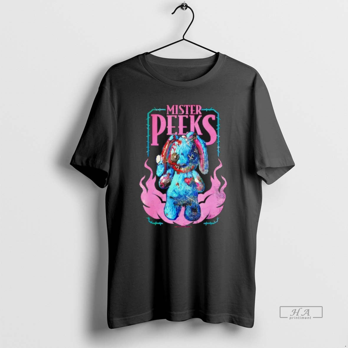 Official Call Of Duty Mister Peeks Zombie Bunny Flames Video Game T-Shirts, Hoodie, Sweatshirt | InkRitualCo.com
