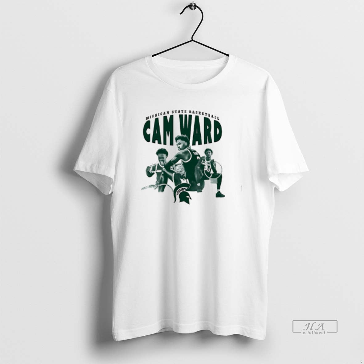 Official Cam Ward Michigan State Spartans Player Collage T-Shirts, Hoodie, Sweatshirt | InkRitualCo.com