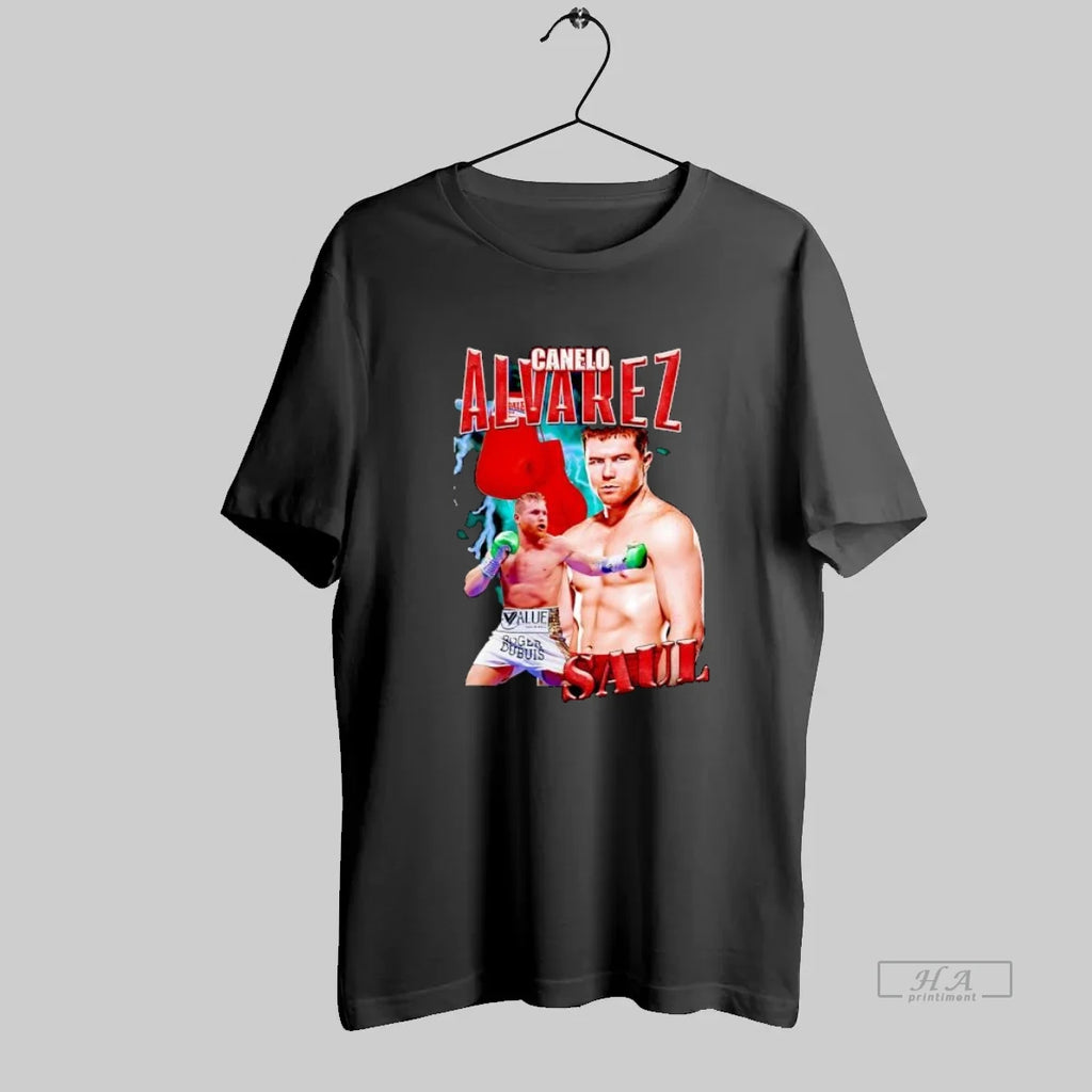 Official Canelo Alvarez Saul Boxer Boxing Legend Sport Fan Art T-Shirts, Hoodie, Sweatshirt | InkRitualCo.com