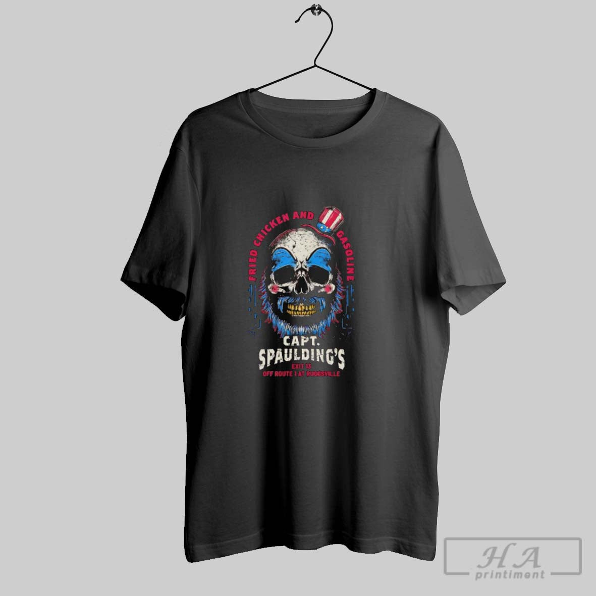 Official Captain Spauldings Fried Chicken And Gasoline T-Shirts, Hoodie, Sweatshirt | InkRitualCo.com