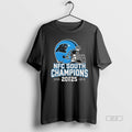 Official Carolina Panthers Nfc South 2025 Champions Helmet T-Shirts, Hoodie, Sweatshirt | InkRitualCo.com