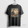 Official Cat Wars A Long Time Ago In A Litterbox Far Far Away T-Shirts, Hoodie, Sweatshirt | InkRitualCo.com