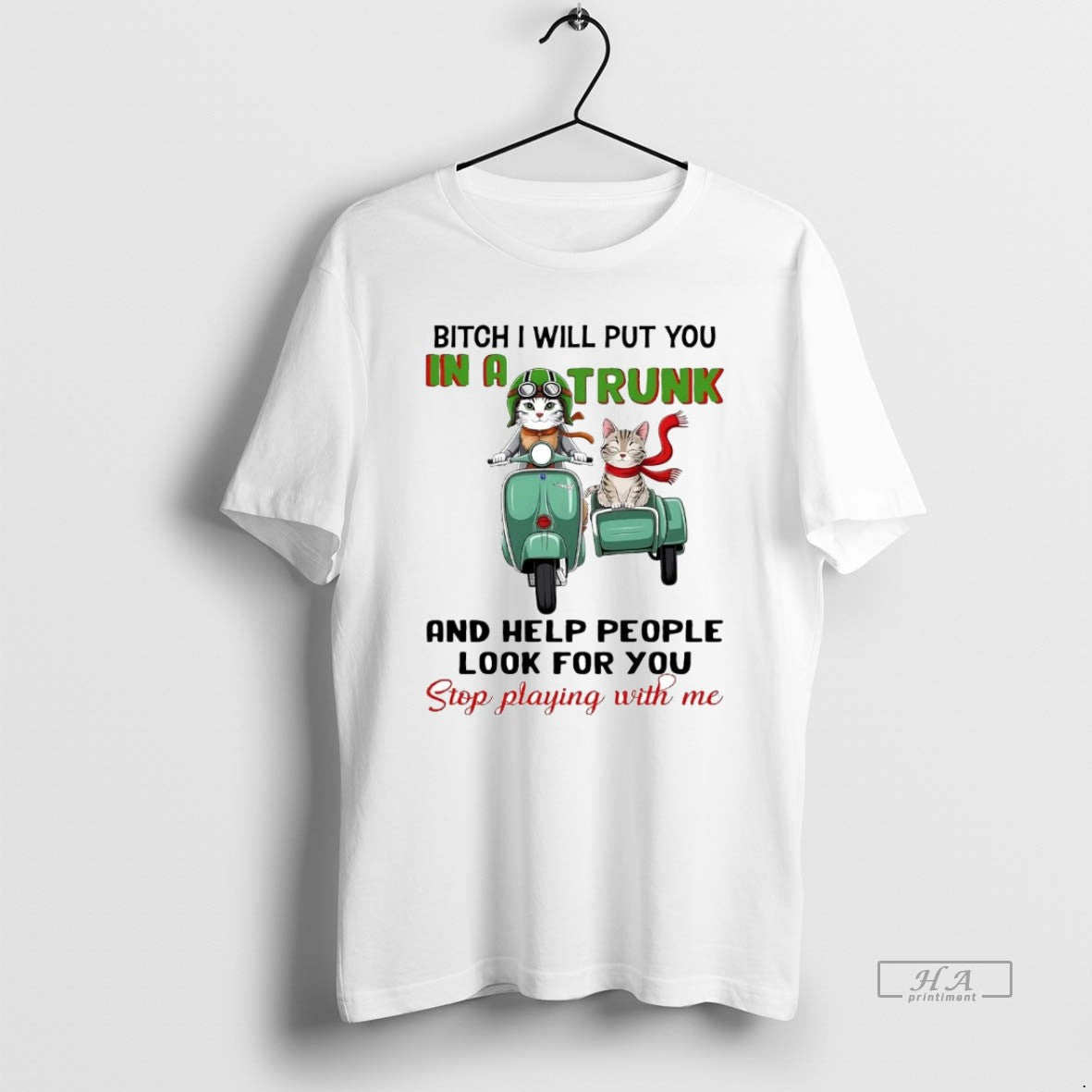 Official Cat Bitch I Will Put You In A Truck And Help People Look For T-Shirts, Hoodie, Sweatshirt | InkRitualCo.com
