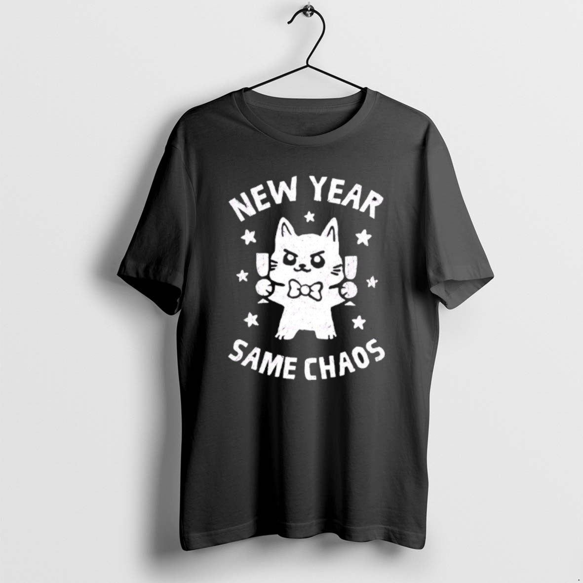 Official Cat New Year Same Chaos T-Shirts, Hoodie, Sweatshirt | InkRitualCo.com