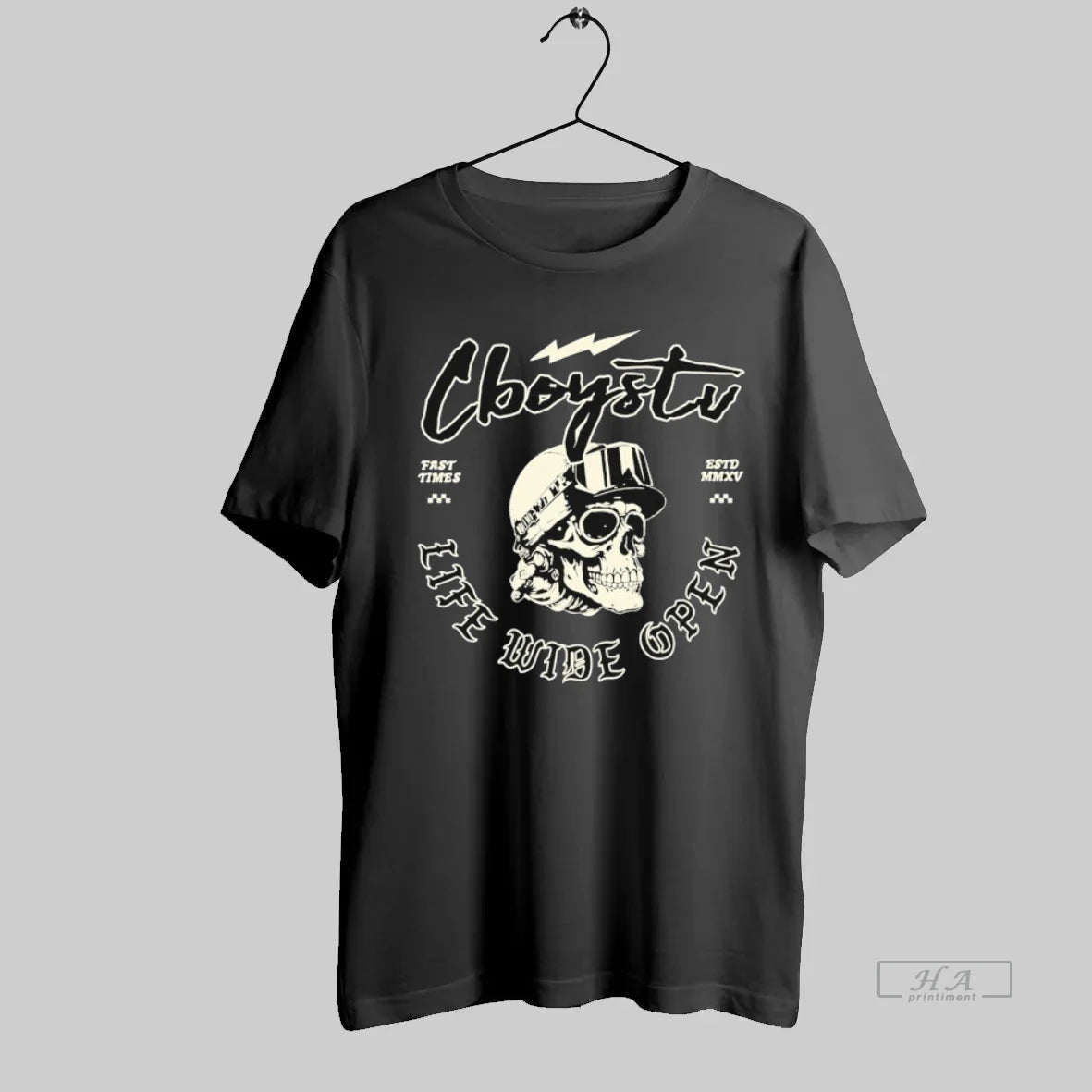 Official Cboystv Life Wide Open Fast Times Chrome Hearts Skull T-Shirts, Hoodie, Sweatshirt | InkRitualCo.com