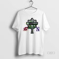 Official Central Michigan Chippewas Vs Northwestern Wildcats 2025 Ga Game Above Sports Bowl Mens White T-Shirts, Hoodie,...