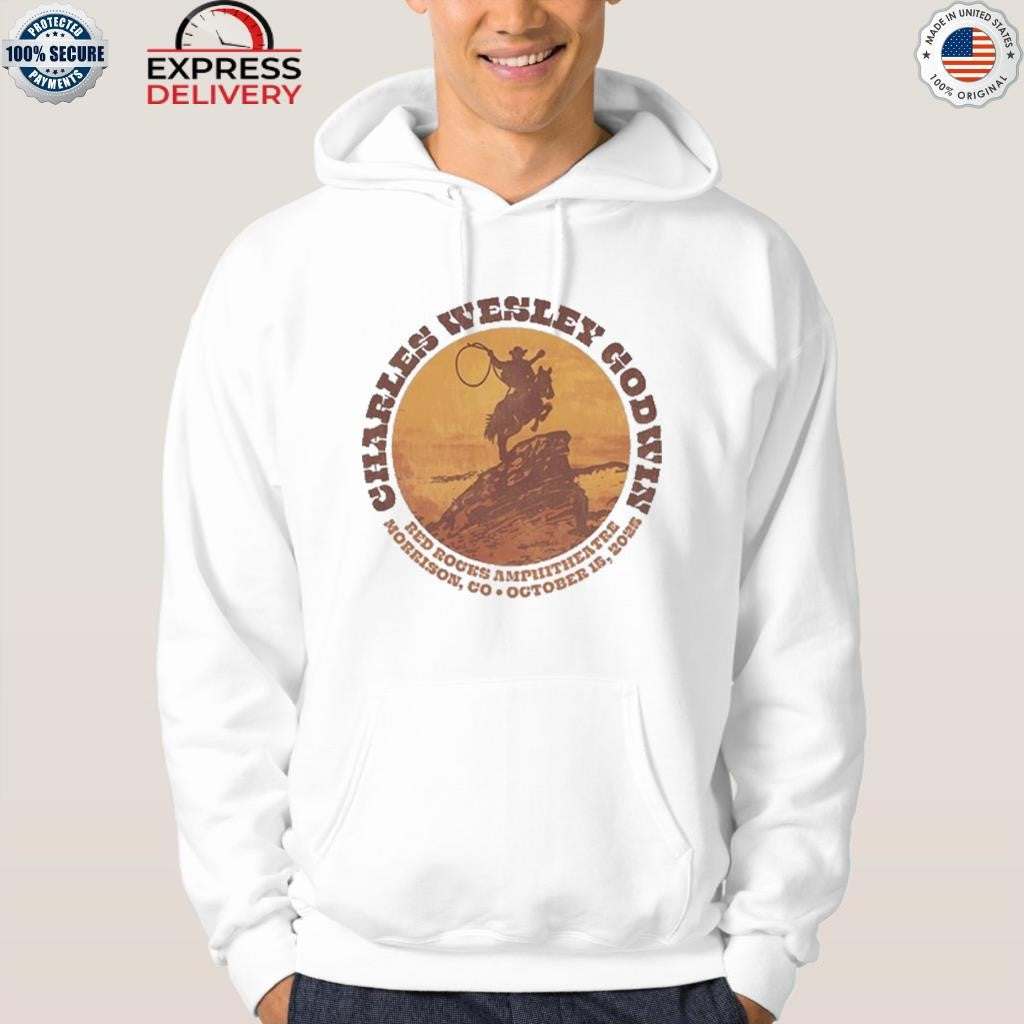 Charles Wesley Godwin Oct 15 2025 Red Rocks Amphitheatre In Morrison CO Shirt