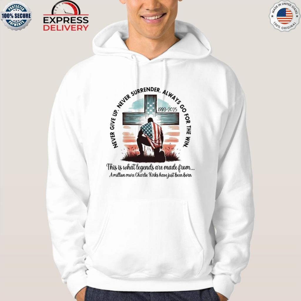 Charlie Kirk Inspirational Faith Shirt