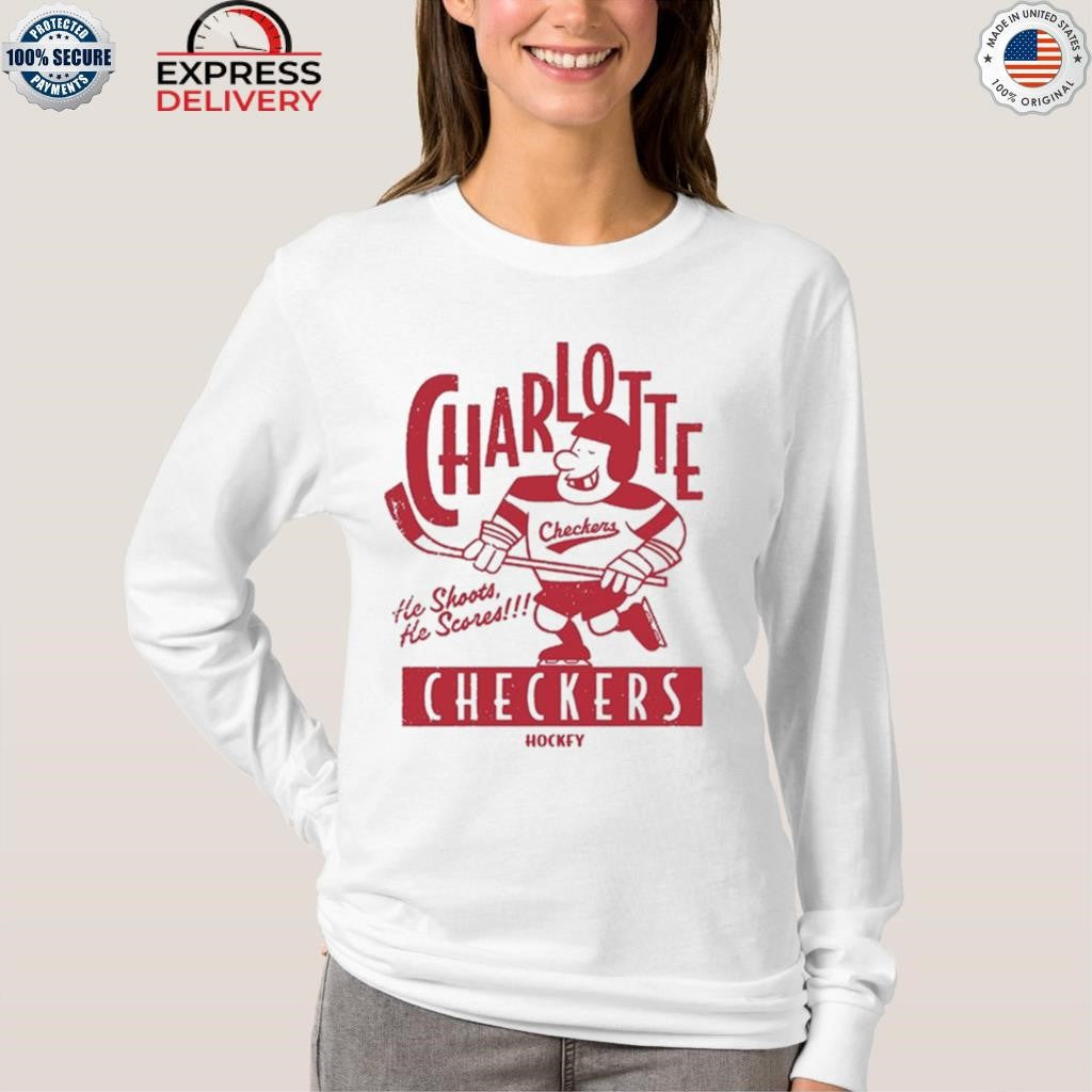 Charlotte Checkers Retro Player Shirt