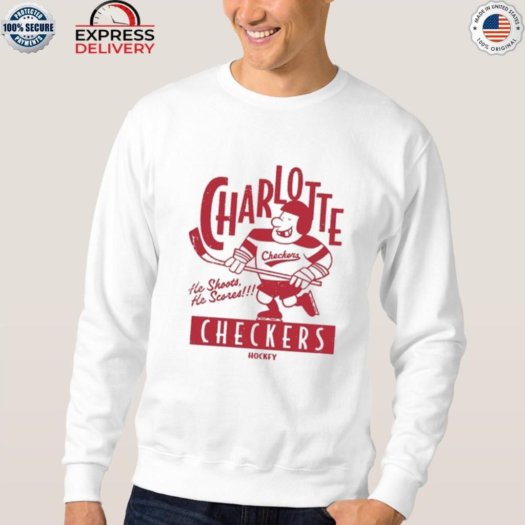 Charlotte Checkers Retro Player Shirt