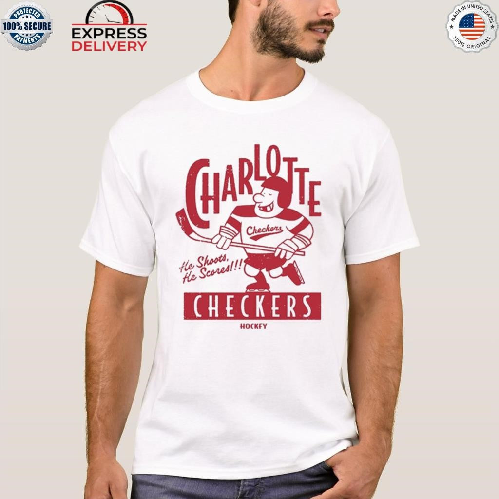 Charlotte Checkers Retro Player Shirt