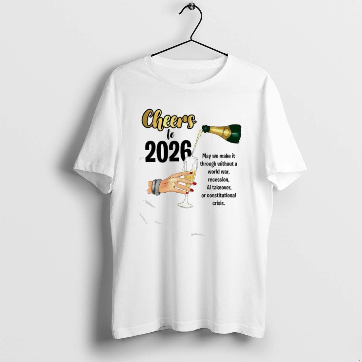 Official Cheers To 2026 May We Make It T-Shirts, Hoodie, Sweatshirt | InkRitualCo.com