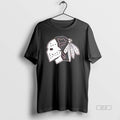 Official Chicago Blackhawks X Native American Head Hockey Mask T-Shirts, Hoodie, Sweatshirt | InkRitualCo.com