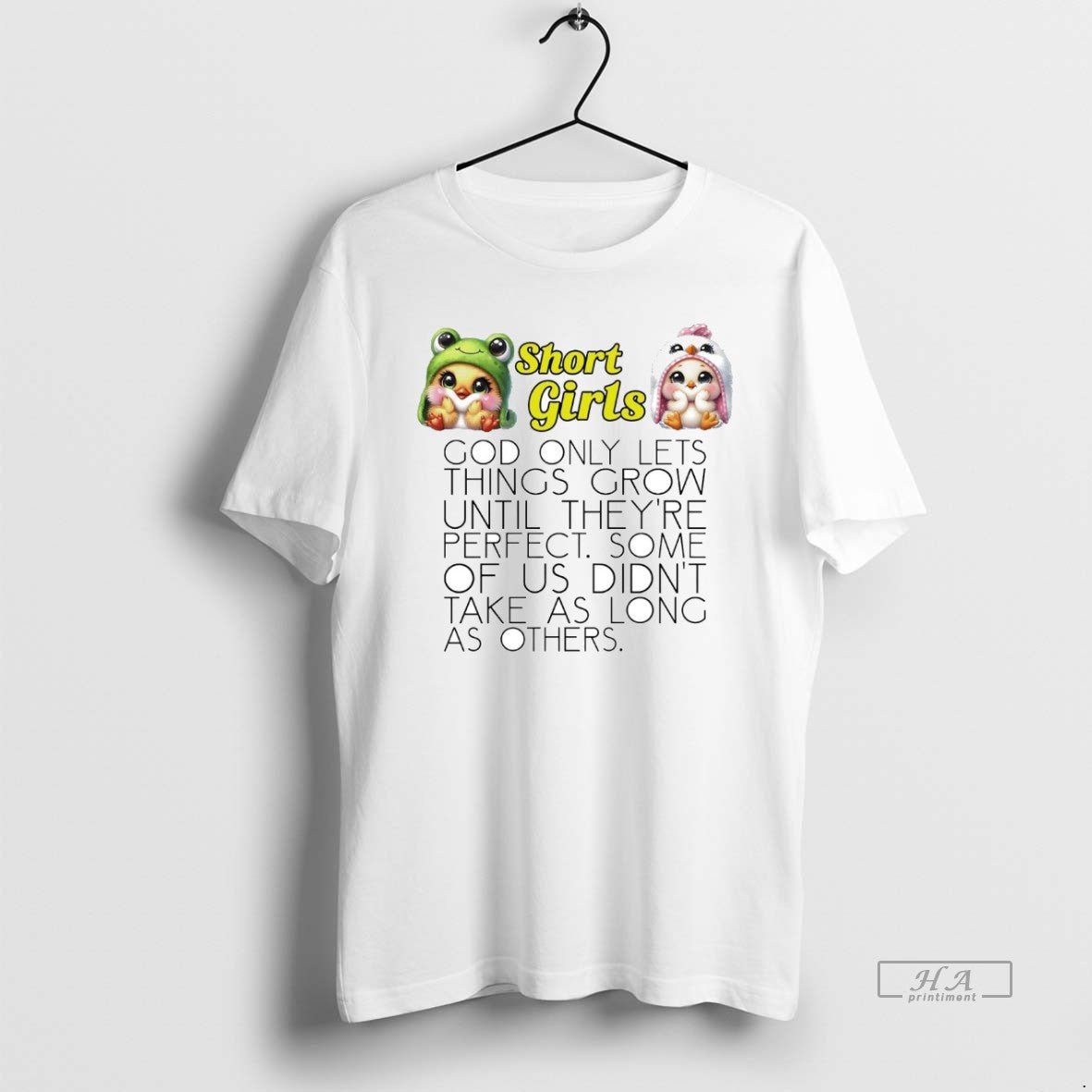 Official Chicken Short Girls God Only Lets Things Grow Until Theyre Perfect T-Shirts, Hoodie, Sweatshirt | InkRitualCo.com