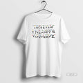 Official Christmas Alphabet String Lights T-Shirts, Hoodie, Sweatshirt | InkRitualCo.com