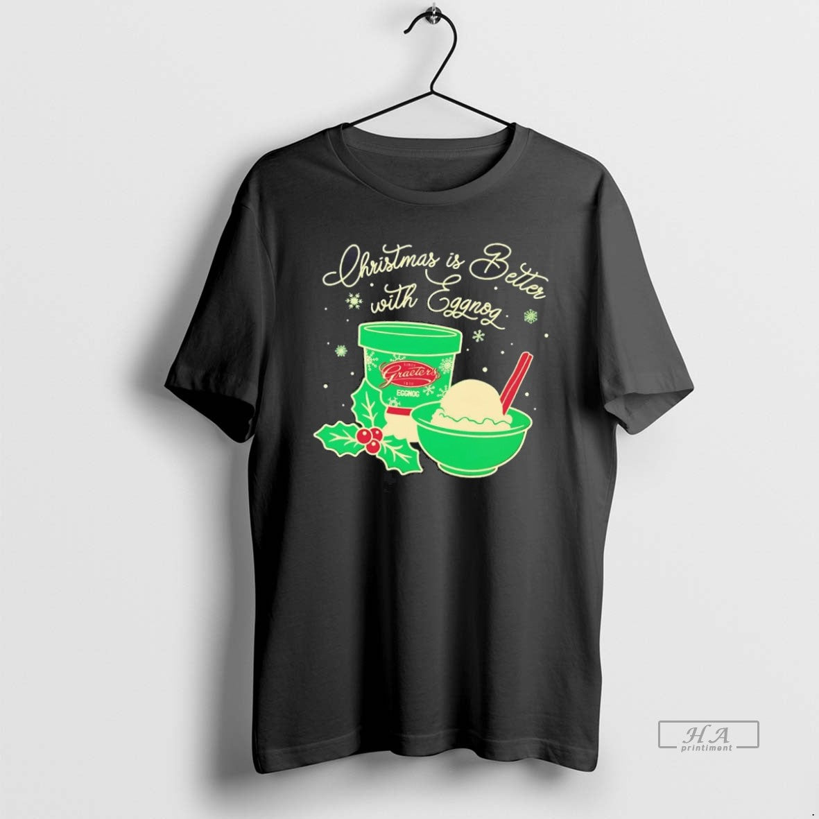 Official Christmas Is Better With Graeters Egg Nog T-Shirts, Hoodie, Sweatshirt | InkRitualCo.com