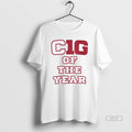 Official Cignetti Coach Of The Year 2025 Indiana Football Cig Ten Logo T-Shirts, Hoodie, Sweatshirt | InkRitualCo.com