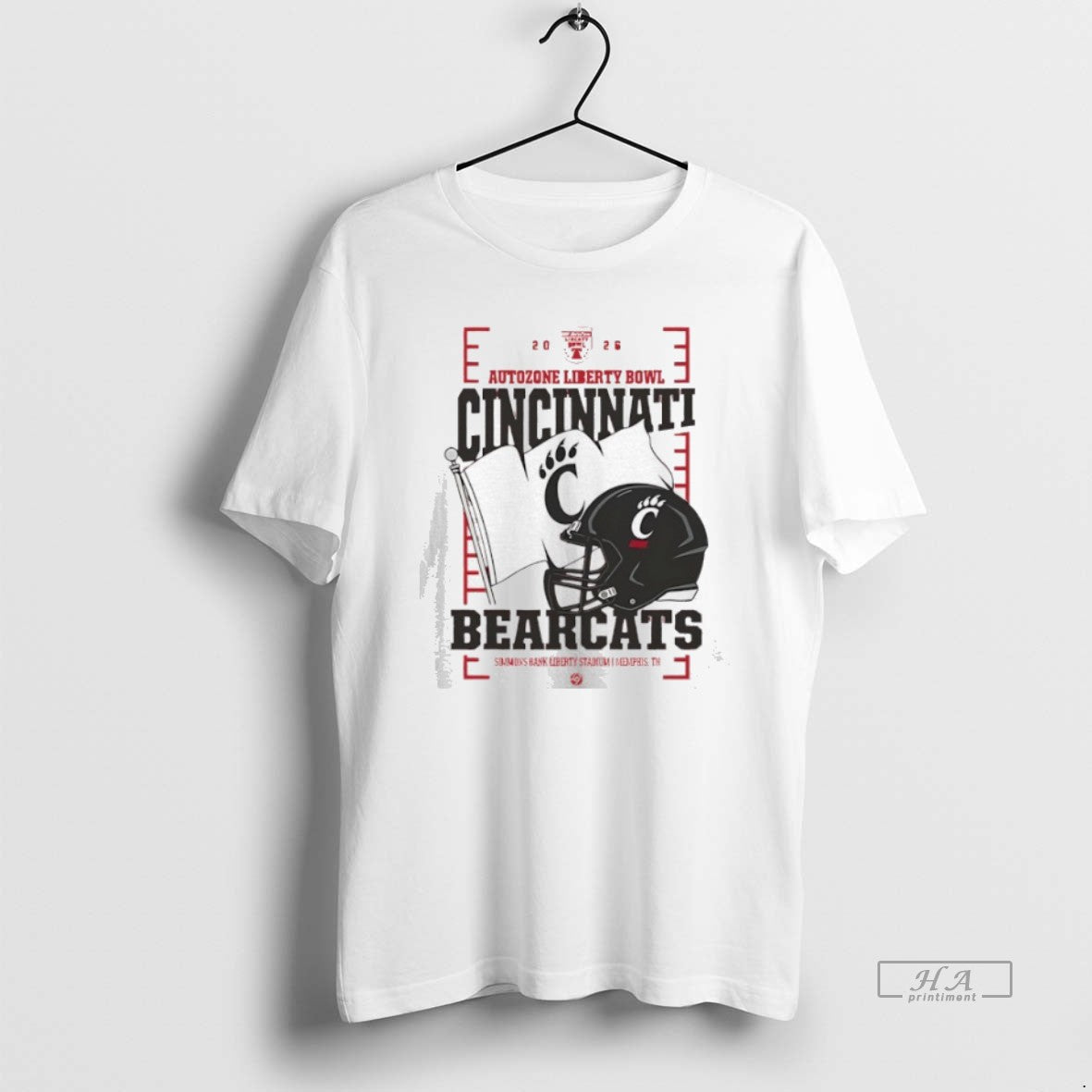 Official Cincinnati Bearcats 2026 Autozone Liberty Bowl Helmet T-Shirts, Hoodie, Sweatshirt | InkRitualCo.com