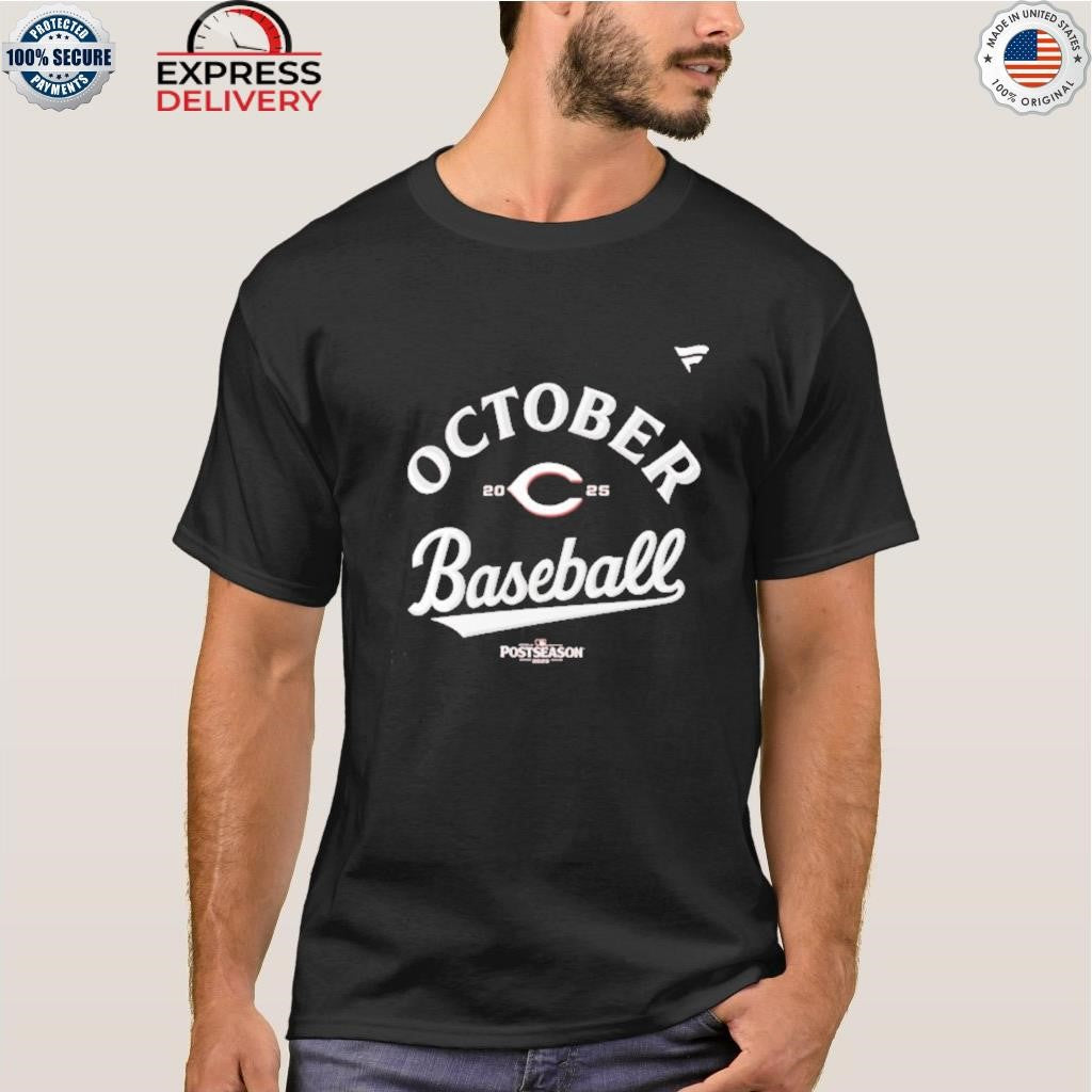 Cincinnati Reds October 2025 Baseball Shirt