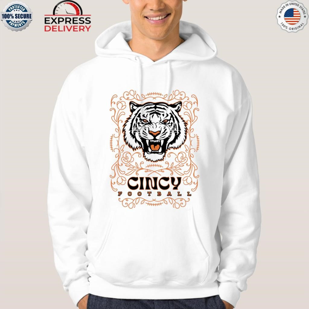 Cincy Football Tiger Pinstripe Shirt