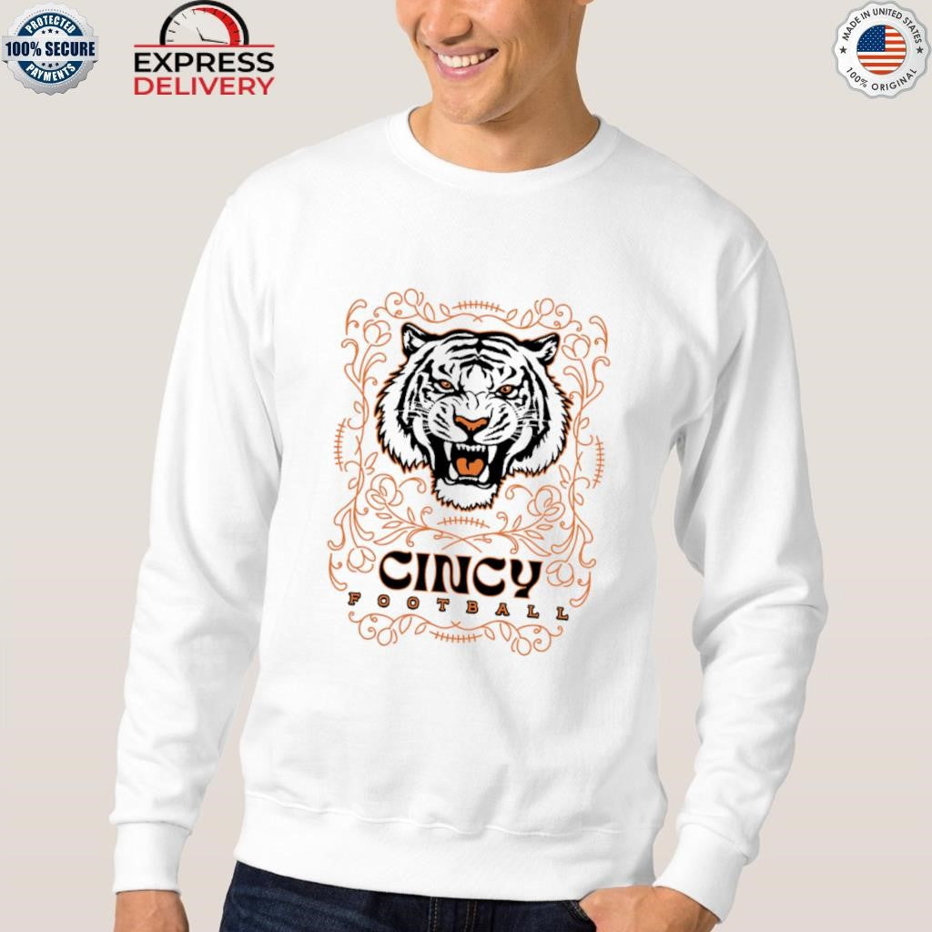 Cincy Football Tiger Pinstripe Shirt