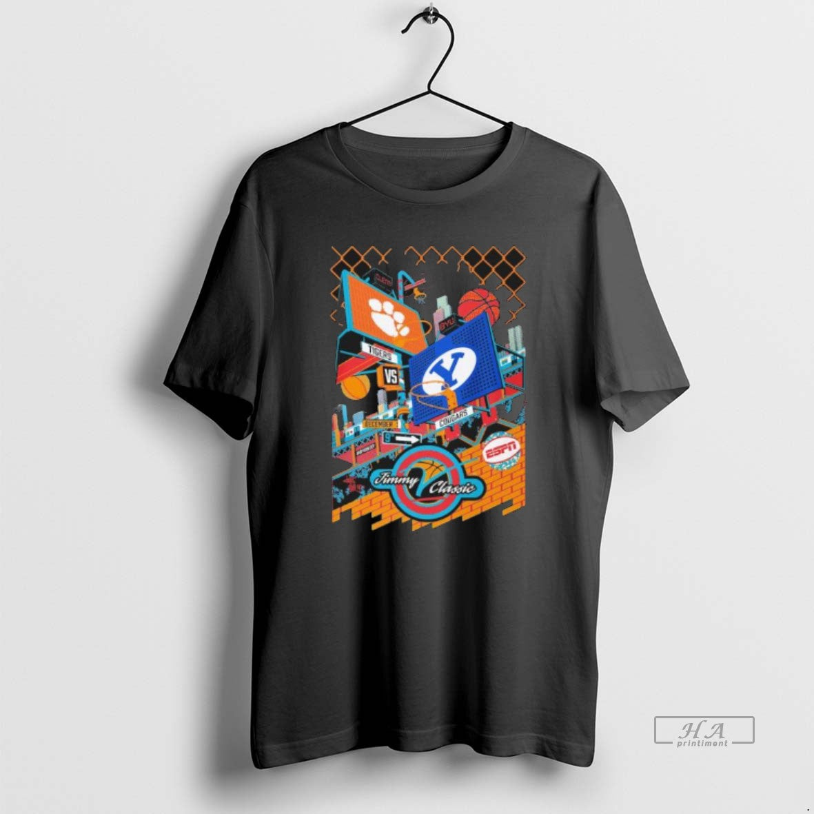 Official Clemson Vs Byu 2025 Jimmy V Classic Basketball T-Shirts, Hoodie, Sweatshirt | InkRitualCo.com
