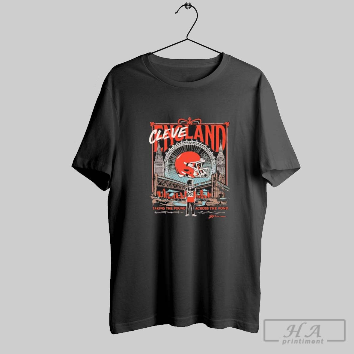 Official Cleveland Browns London Games Pound Across The Pond T-Shirts, Hoodie, Sweatshirt | InkRitualCo.com