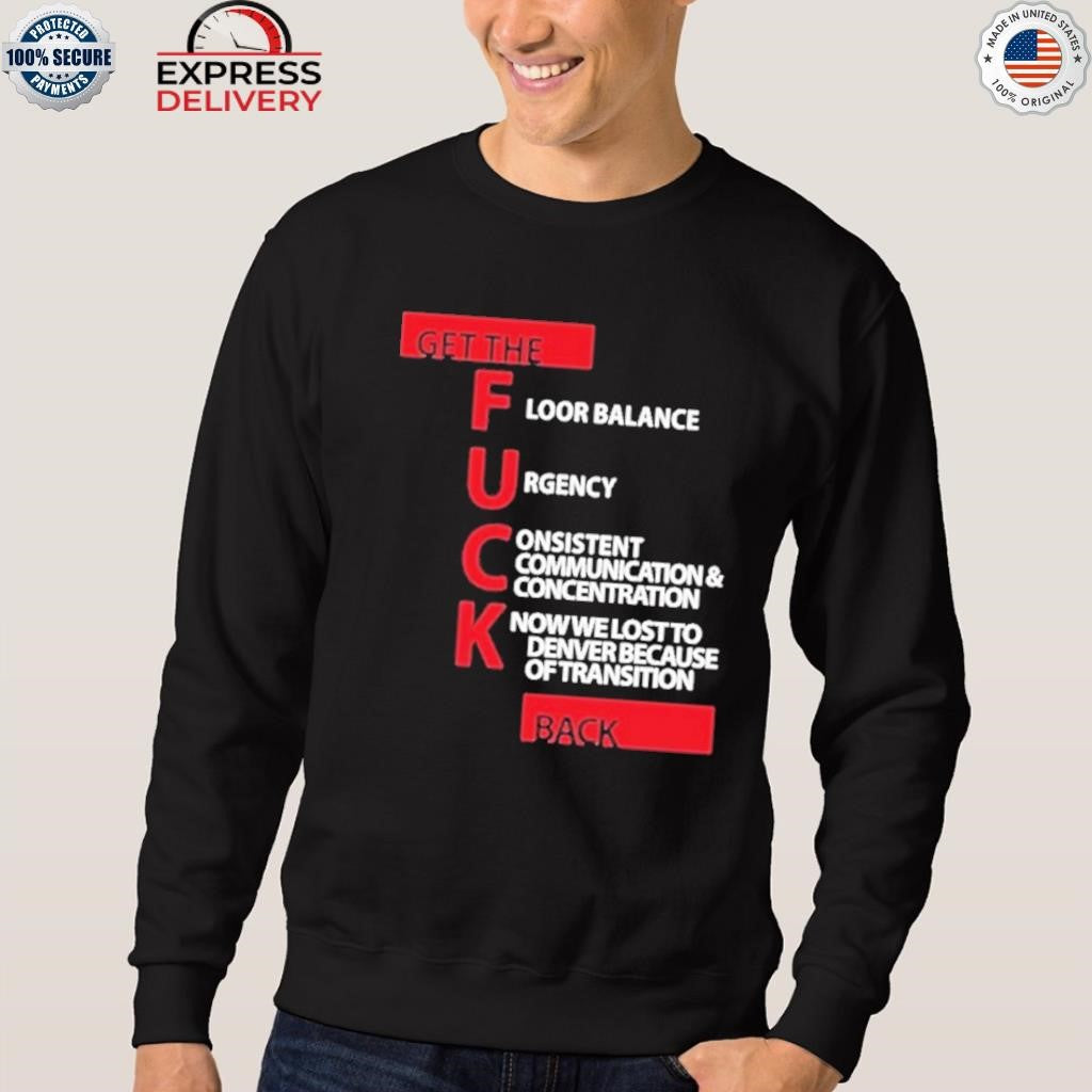 Clippers Coaches Know We Lost To Denver Because Of Transition Shirt
