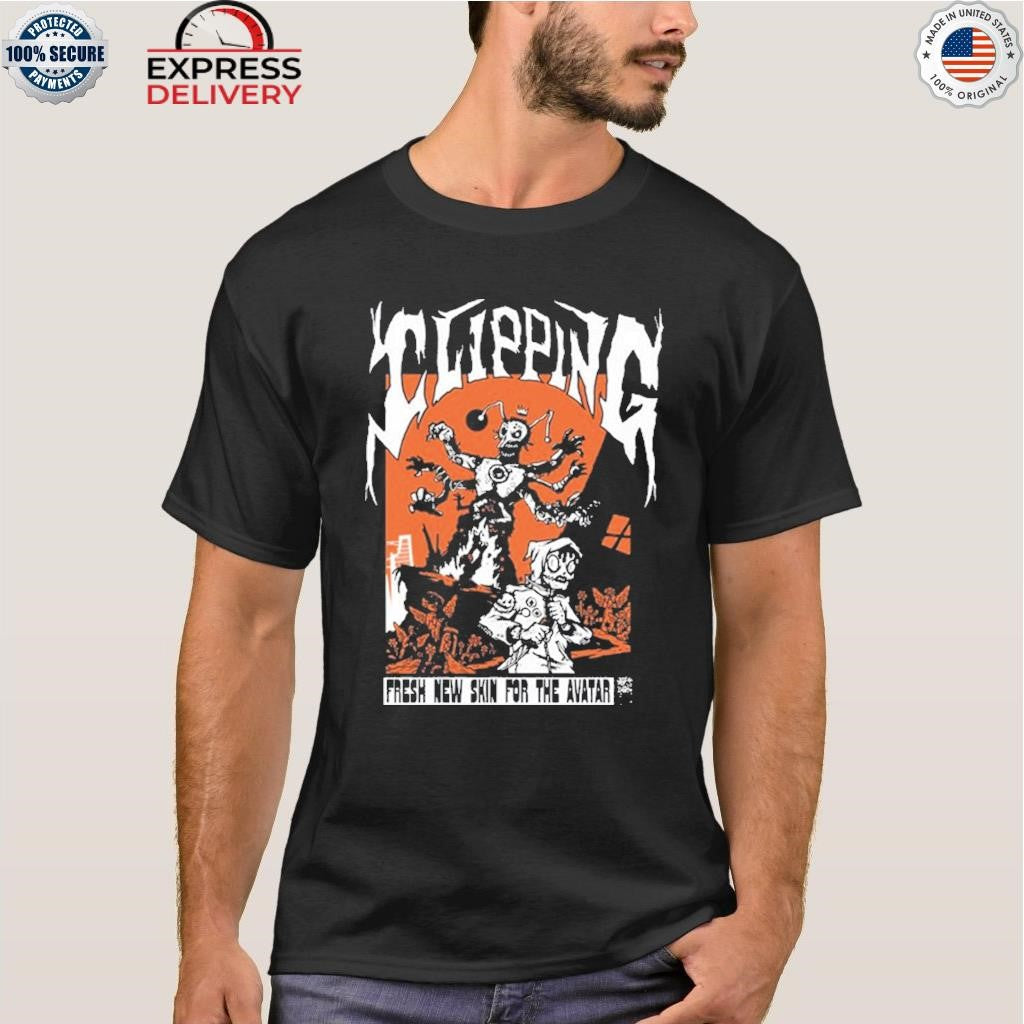 Clipping Fresh New Skin for the Avatar Halloween Shirt