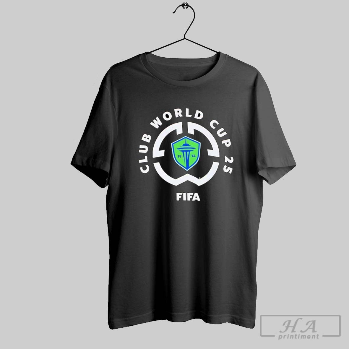 Official Club World Cup 25 Fifa Seattle Washington Space Needle Posters Black T-Shirts, Hoodie, Sweatshirt | InkRitualCo.com