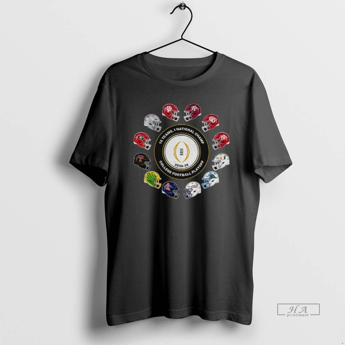 Official College Football Playoff 2026 Exclusive 12 Teams Playoff Helmet T-Shirts, Hoodie, Sweatshirt | InkRitualCo.com