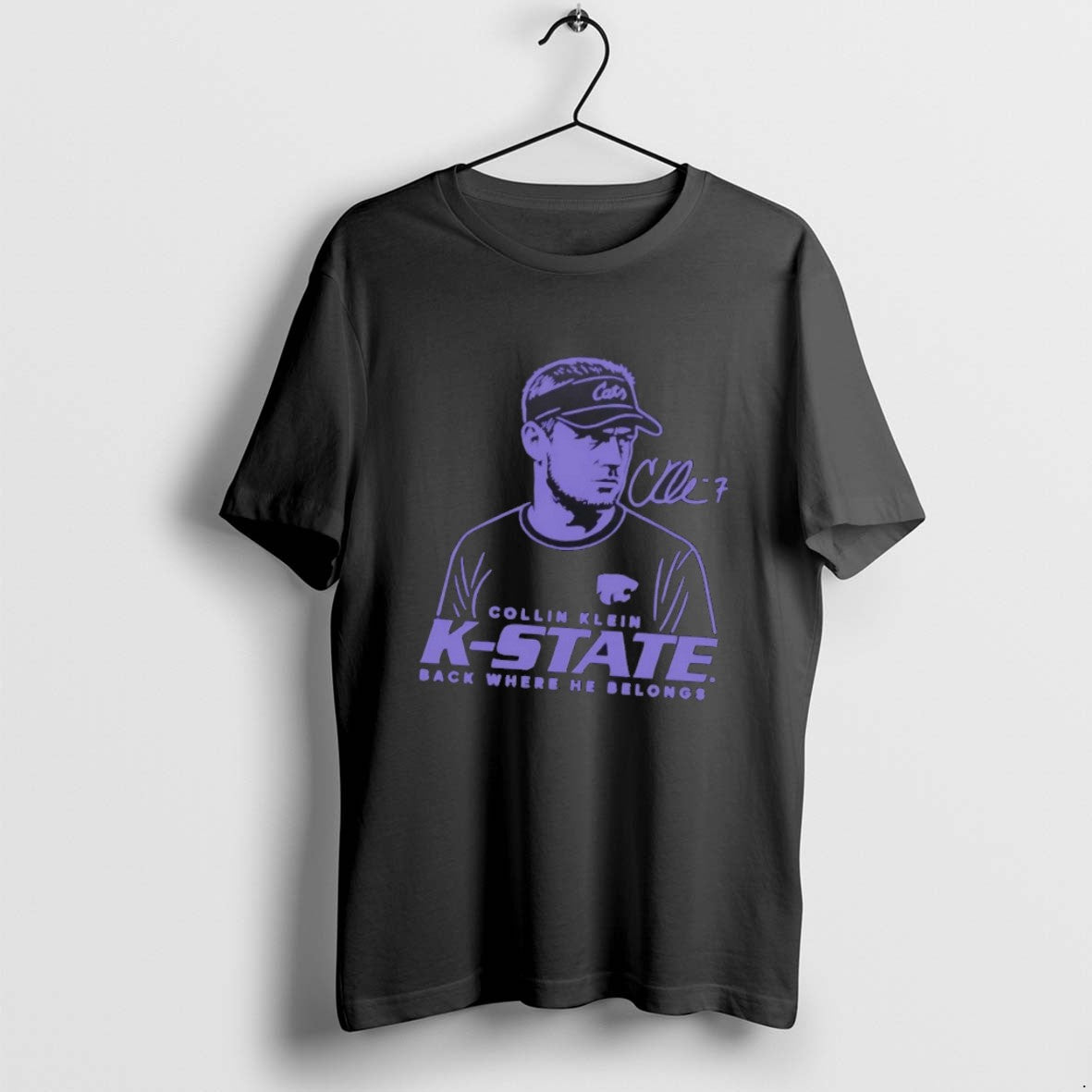 Official Collin Klein Back Where He Belongs K State Wildcats T-Shirts, Hoodie, Sweatshirt | InkRitualCo.com