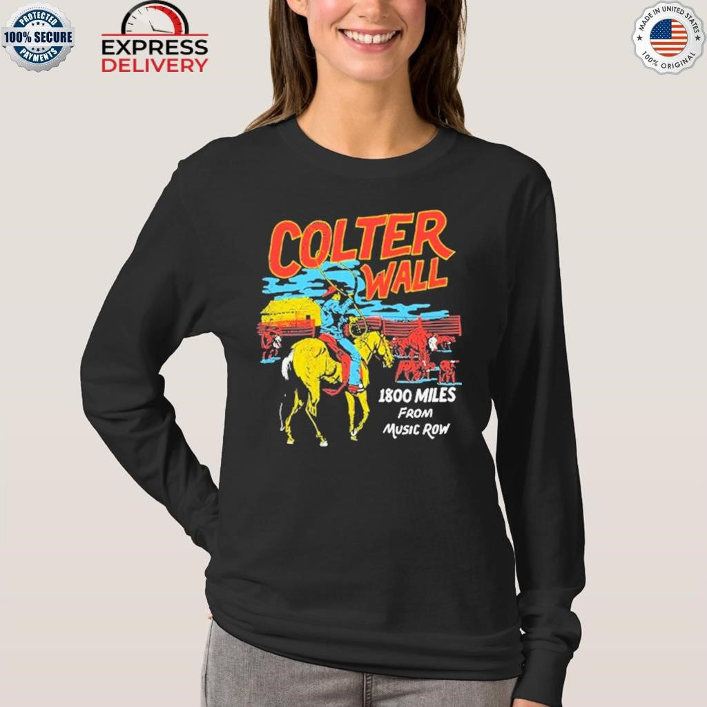 Colter Wall Memories And Empties Tour Shirt