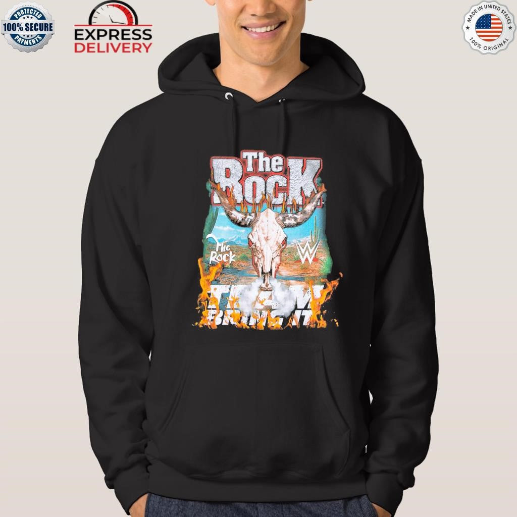 Complex Black The Rock Boxy Bring It Shirt