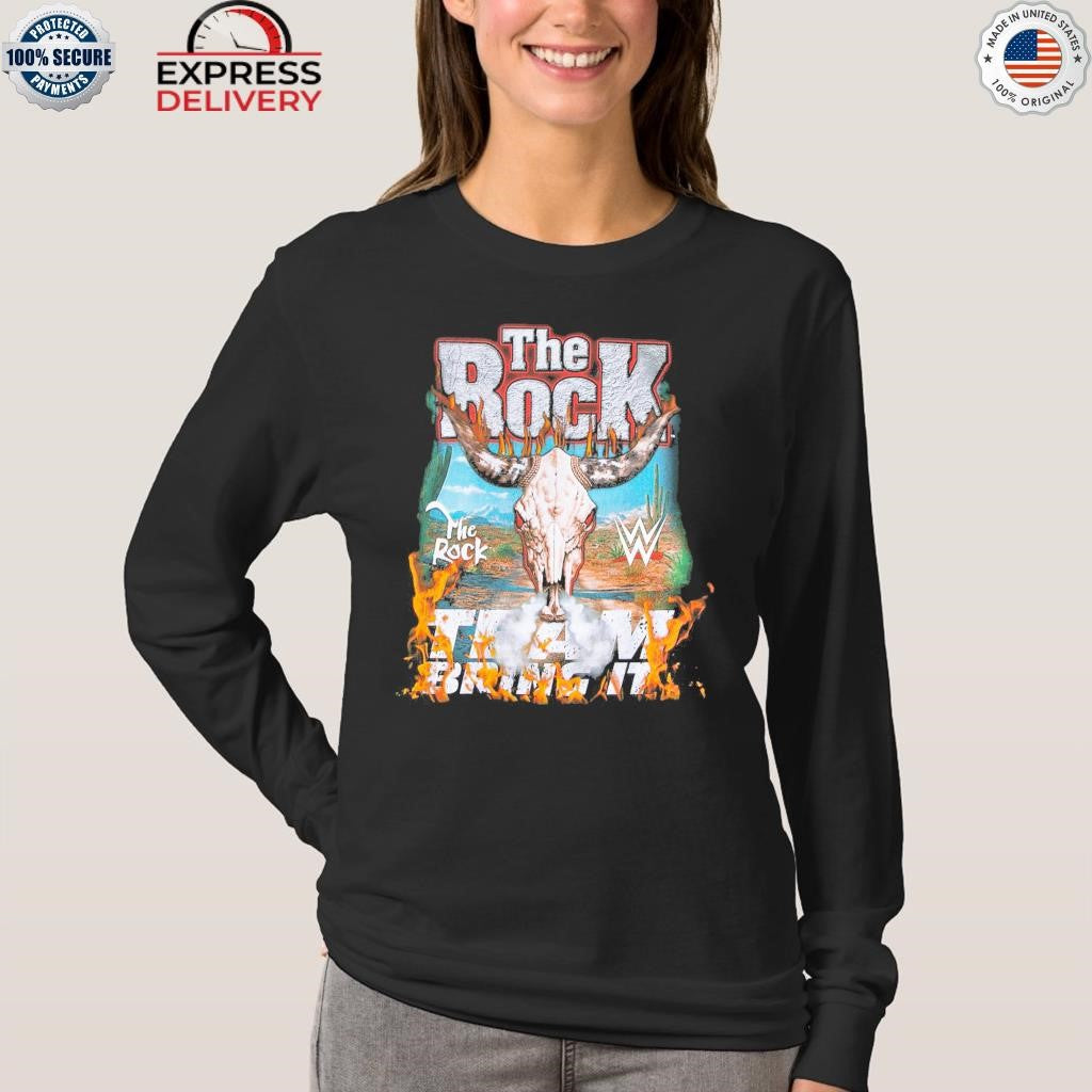 Complex Black The Rock Boxy Bring It Shirt
