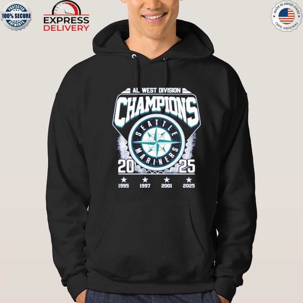Congrats Mariners 2025 AL West Division Champions Shirt