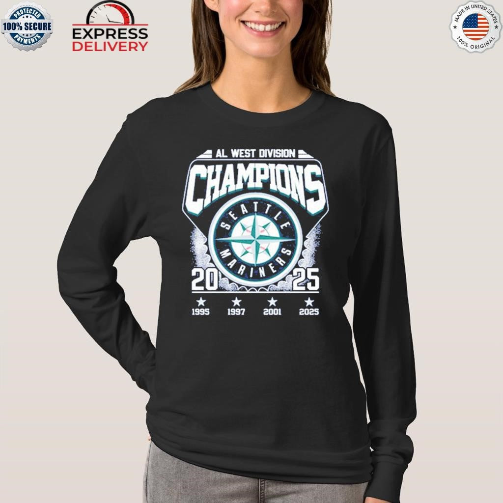 Congrats Mariners 2025 AL West Division Champions Shirt