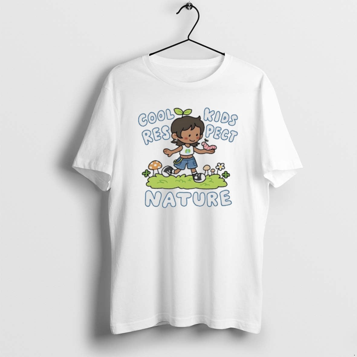 Official Cool Respect Nature Cartoon T-Shirts, Hoodie, Sweatshirt