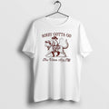 Official Cowboy Possum Riding Cat Sorry Gotta Go The Vibes Are Off T-Shirts, Hoodie, Sweatshirt | InkRitualCo.com