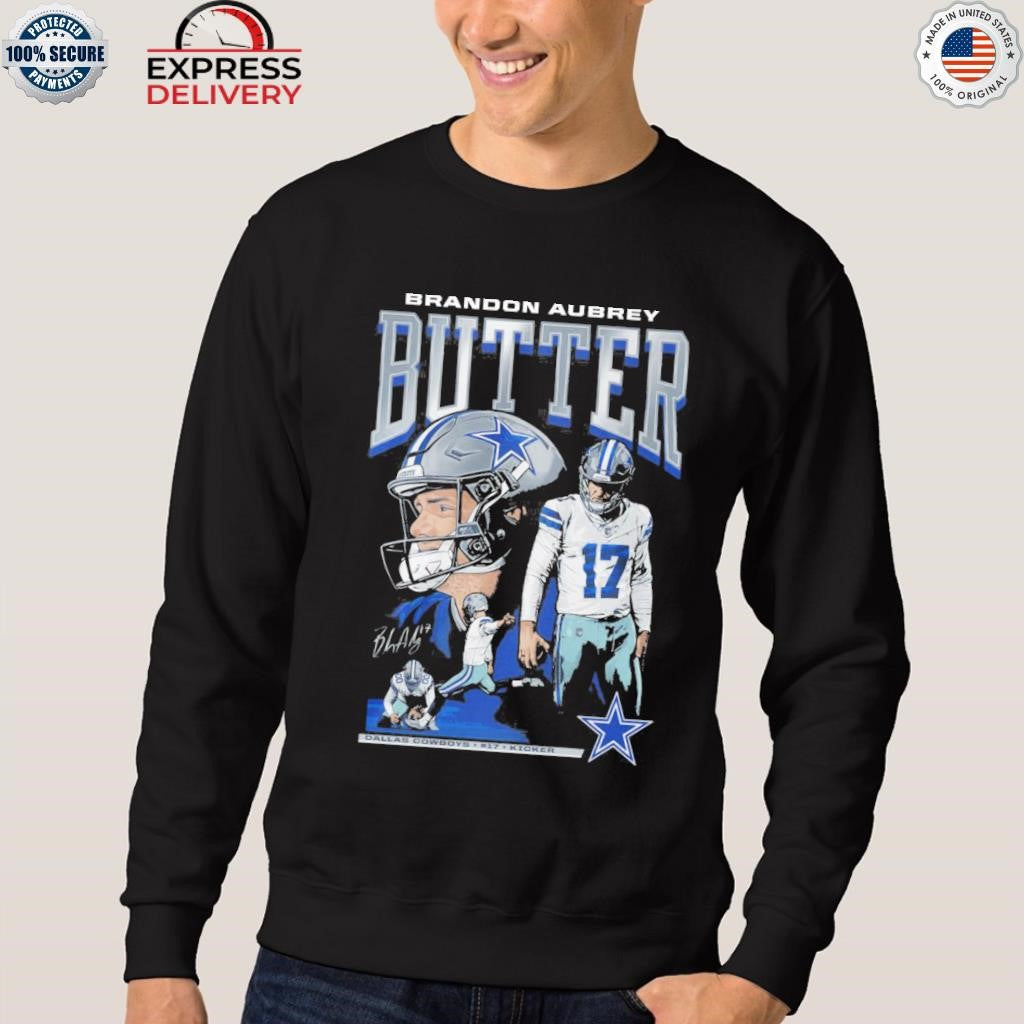 Cowboys Brandon Aubrey Butter Shirt
